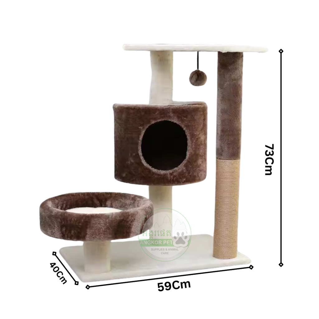 - Cat tree 40X59X73