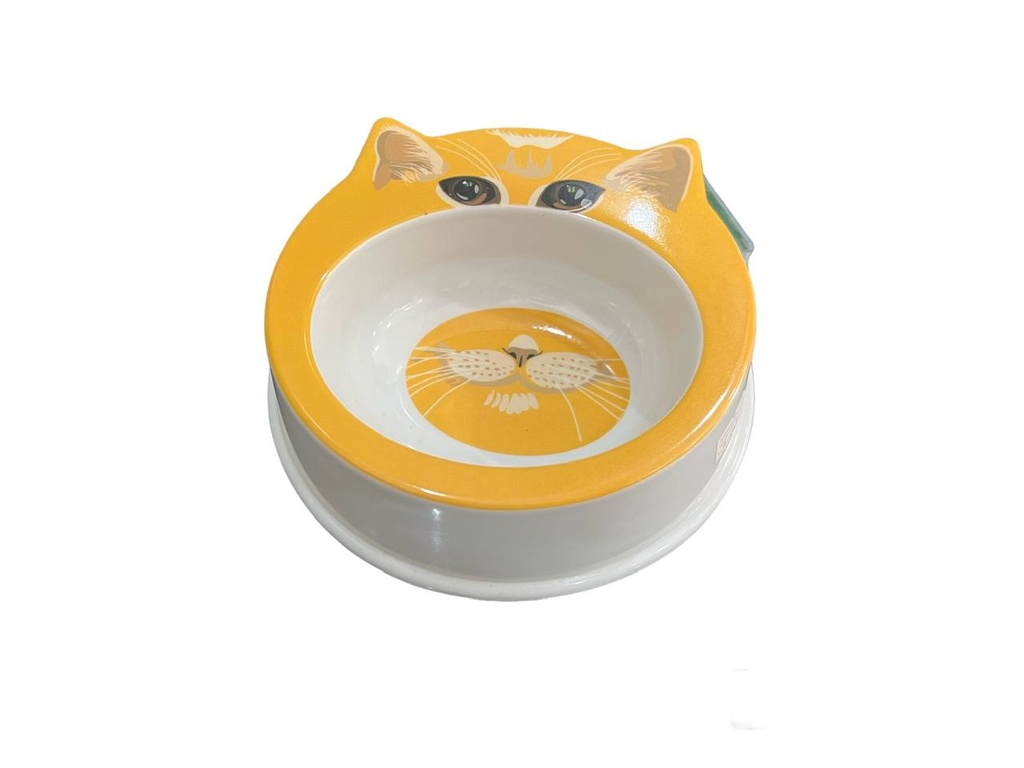 - Bowl Plastic Cat Sharp