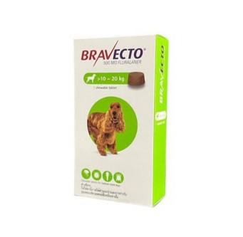 - Bravecto Dog 10-20kg