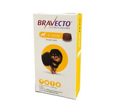 - Bravecto Dog 2-4.5kg