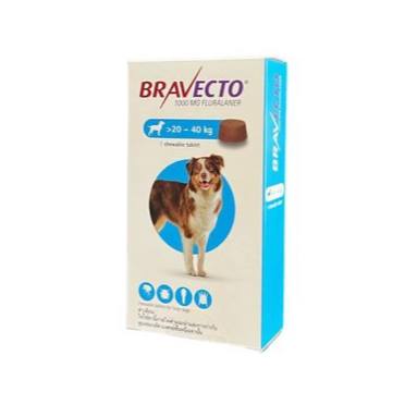 - Bravecto Dog 20-40kg