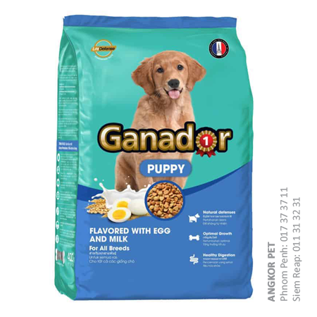 - Ganador Dry Dog Food 20Kg Puppy Milk With Egg