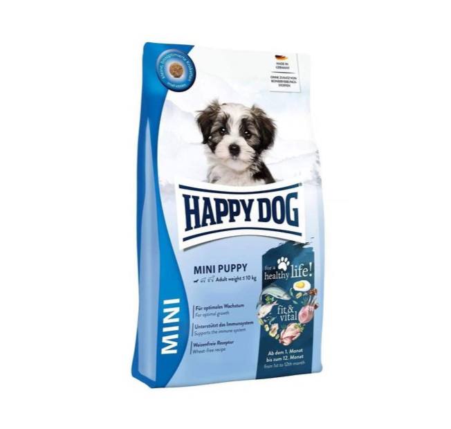 - Happy Dog Dry Dog Food Mini Puppy 800g