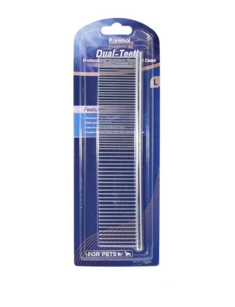 - Kanimal Steel Comb Size L 19x 4.2 cm