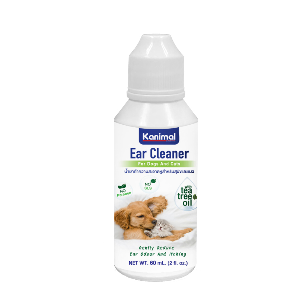 - Kanimal Ear Cleaner For Dogs & Cats 60ml