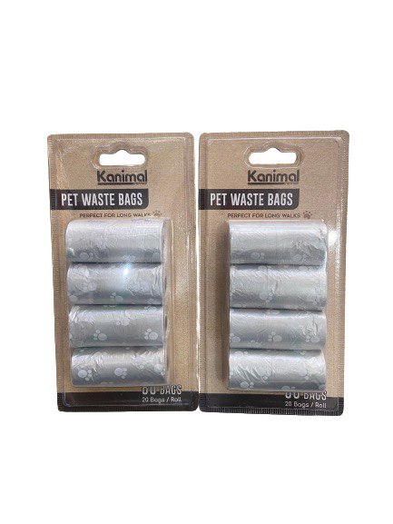 - Poo Bag Kanimal 20 Bags/Roll*4 ថង់កេីបលាមក