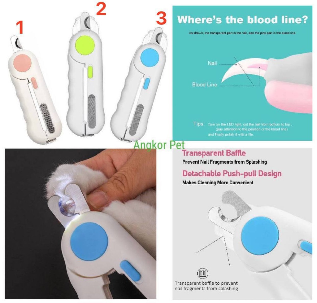 Nail Clipper LED