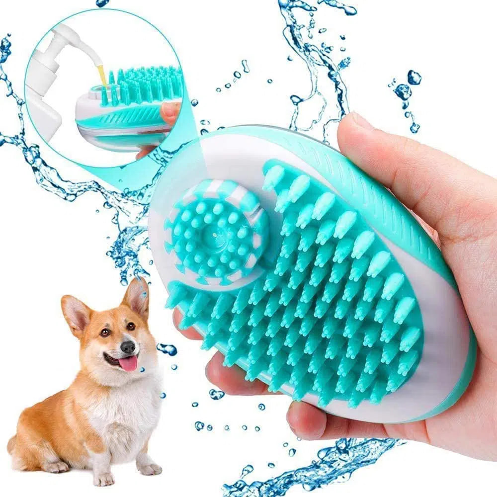 Pet Bath Brush ច្រាសដាក់សាប៊ូបាន