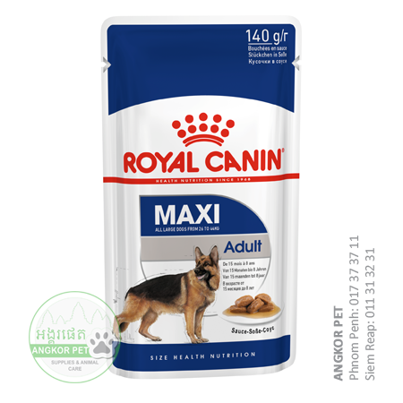 - Royal Wet Dog Food Maxi Adult 140g