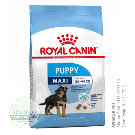 - Royal Dry Dog Food Maxi Puppy 4kg