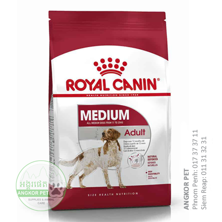 - Royal Dry Dog Food Medium Adult 4kg