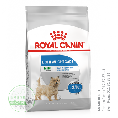 - Royal Dry Dog Food Mini Light Weight Care for Dog 3kg