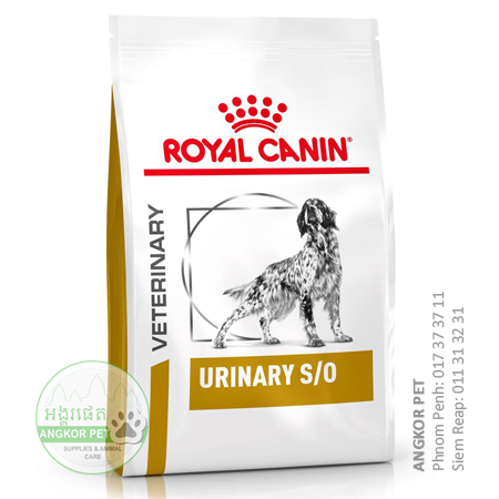 - Royal Dry Dog Food Urinary SO Dog 2kg បញ្ហាខ្សោយតម្រង់នោម