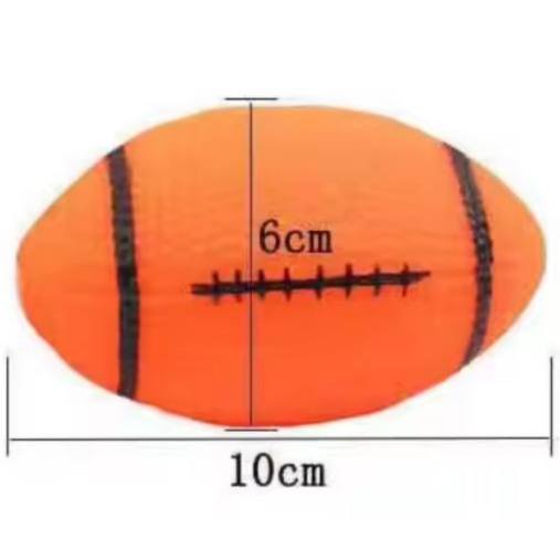 - Pet toy sounding rugby បាល់អោប