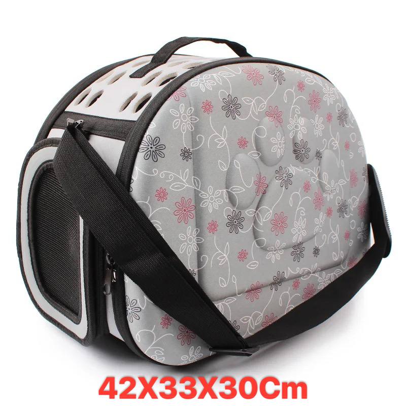 - Pet Carrier Bag 42x33x30cm​ "Gray" កាបូបស្ពាយចំហៀងសំប៉ែត