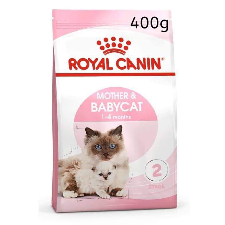 - Royal Dry Cat Food Mother & Baby Cat 400g​ ម្តាយនិងកូនឆ្មា