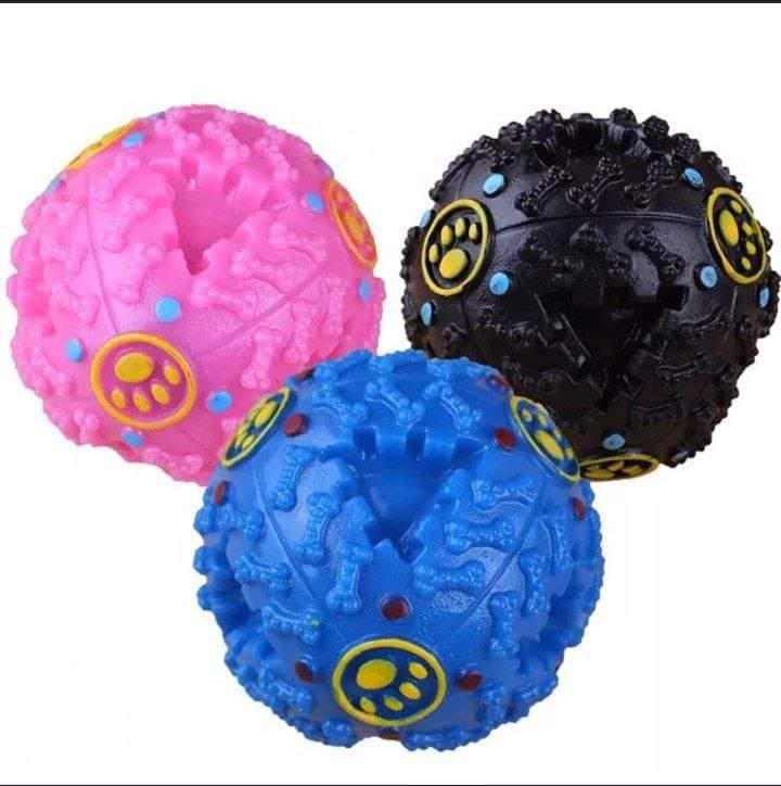 - Dog Toy Ball Size 12cm បាល់ជ័មានសំលេង