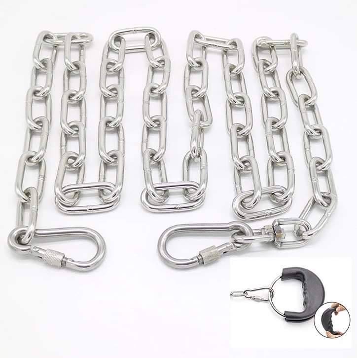 - Dog Leash Stainless Size: L (5mmx2m) ខ្សែបណ្ដើអ៊ីណុក