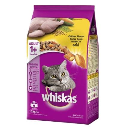 - Whiskas Dry Cat Food Adult 1.2kg