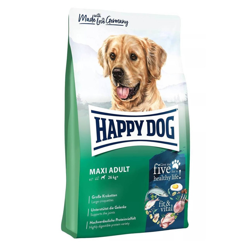 - Happy Dog Dry Dog Food Maxi Adult 4kg