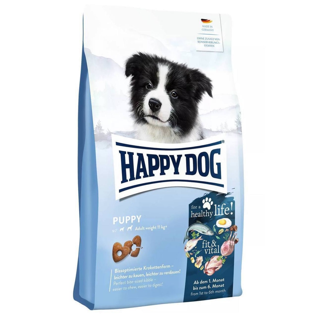 - Happy Dog Dry Dog Food Puppy 4kg