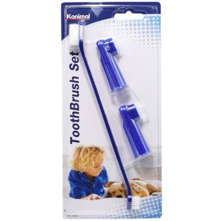- Kanimal ToothBrush Set /ឈុតច្រាស់ដុះធ្មេញ