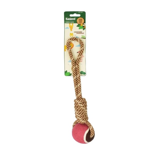 [805835673708] - Dog Toy Kanimal Chew Rope 2.5" Length 36cm