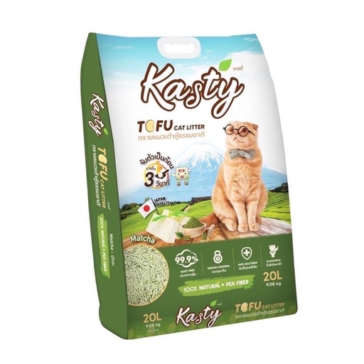 - Kasty Tofu Cat Litter 20L