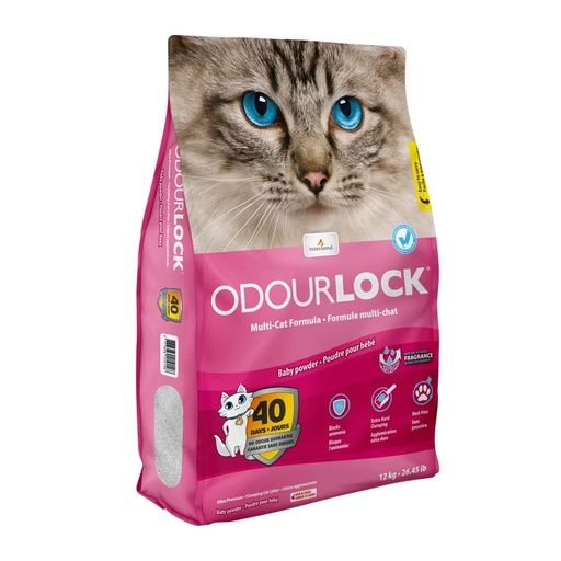 - Odourlock Cat Litter 12kg