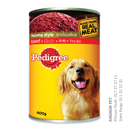 - Pedigree Can Dog Food 400g