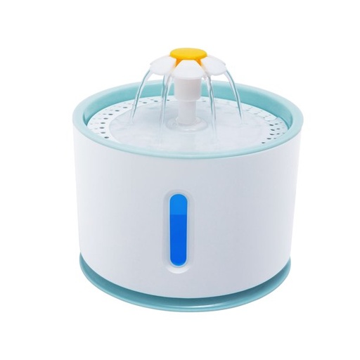 [B0000000293] - Pet Bowl Filter Water Blue ចានច្រោះទឺក
