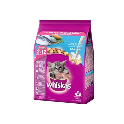 - Whiskas Dry Cat Food Junior 2.7kg