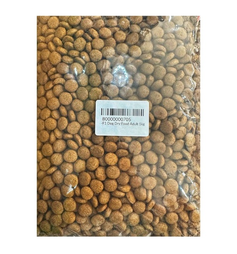 [B0000000705] - F1 Dog Dry Food 1Kg Adult